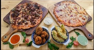 Pizza & Bites Sharing Board