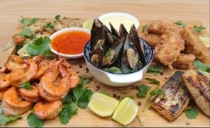 Seafood Snack Board